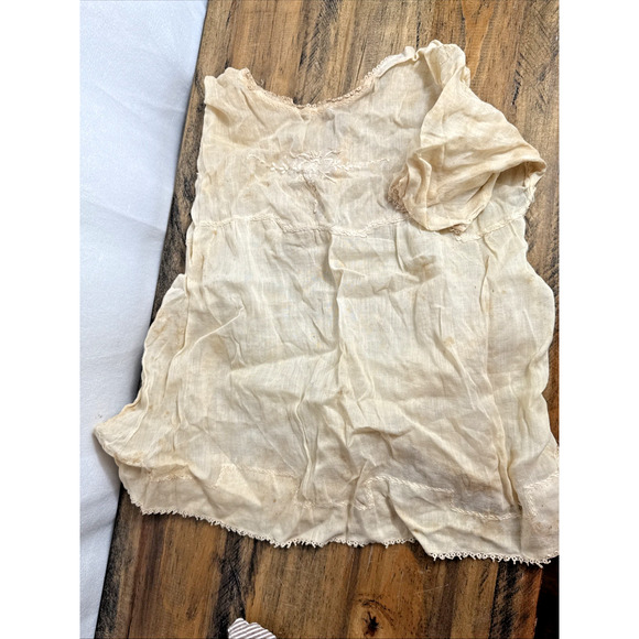 Vintage Baby Clothes Lot 1950s 1960s 1970s Smocked Dress READ Jumper Embroidered - Picture 10 of 12